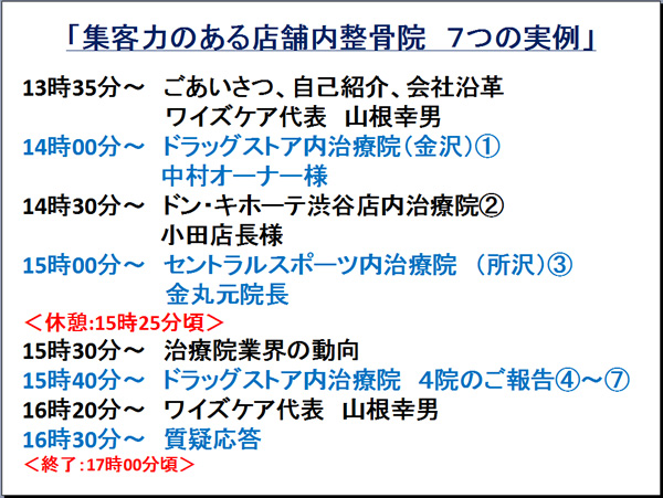 第1回ワイズケア説明会
